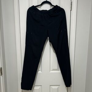 Black Scrubstar Jogger Pants. No drawstrings.